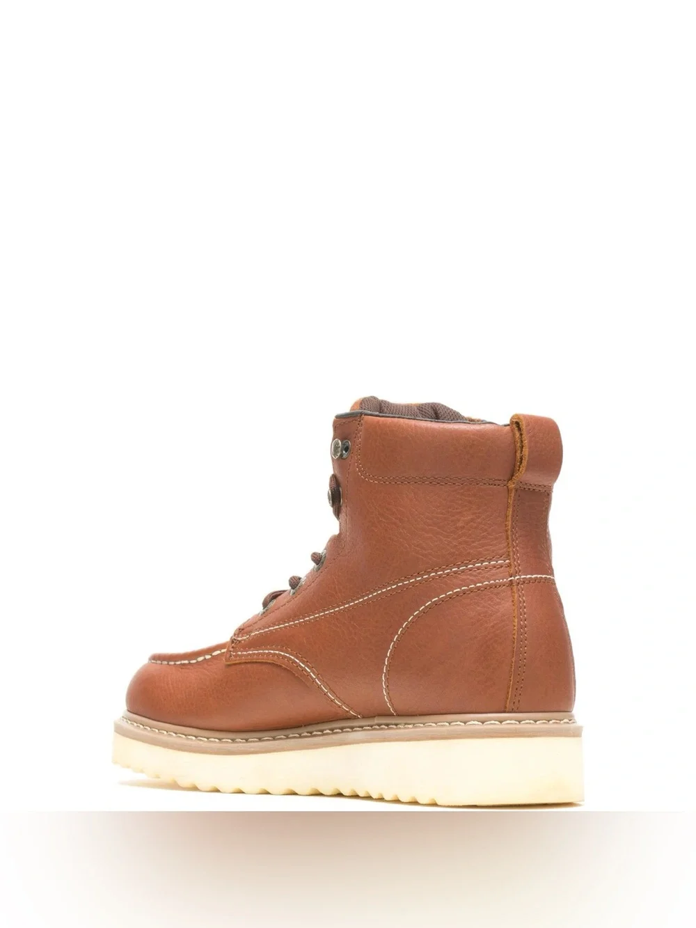 Wolverine Apprentice Wedge 6-Inch Moc-Toe Waterproof Leather Work Boots